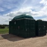container top gas holder